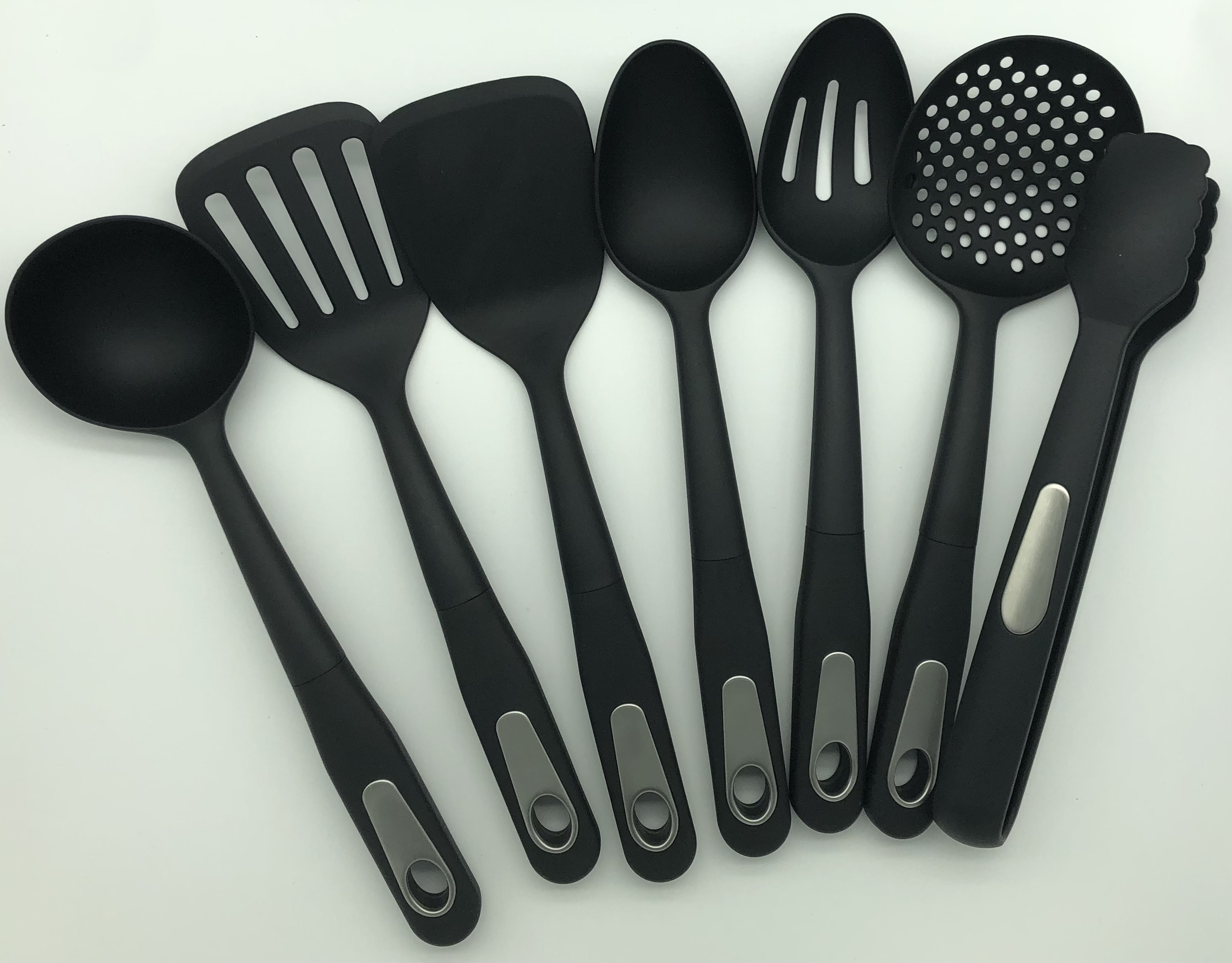 7-pieces nylon utensil set