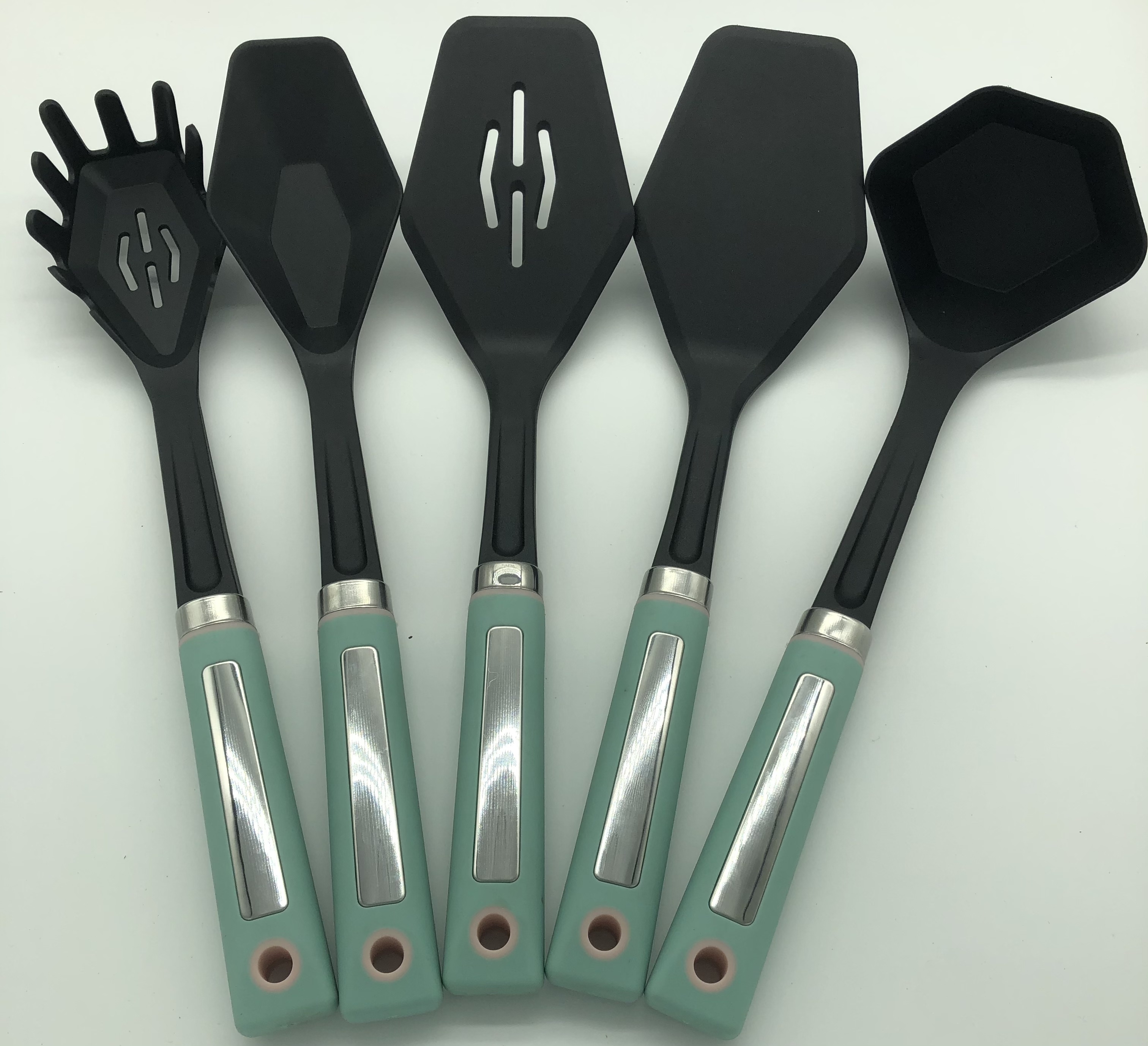 5-pieces nylon utensil set