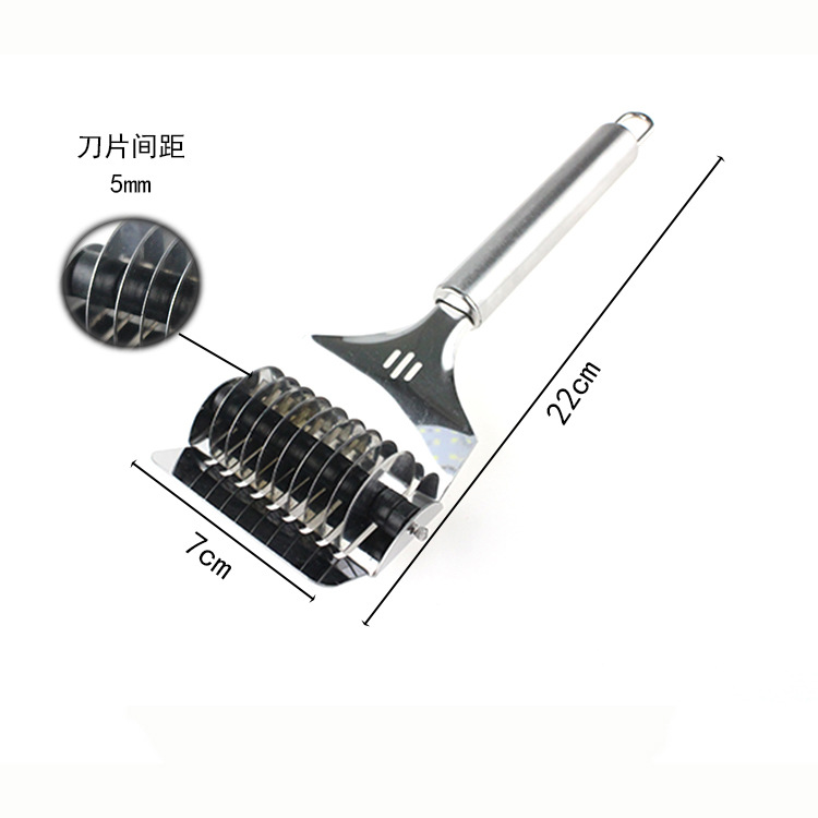 Stainless steel manual noodle cutter